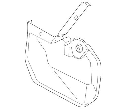 Guardabarros para Ford (N/P BK3Z-16103-AA)