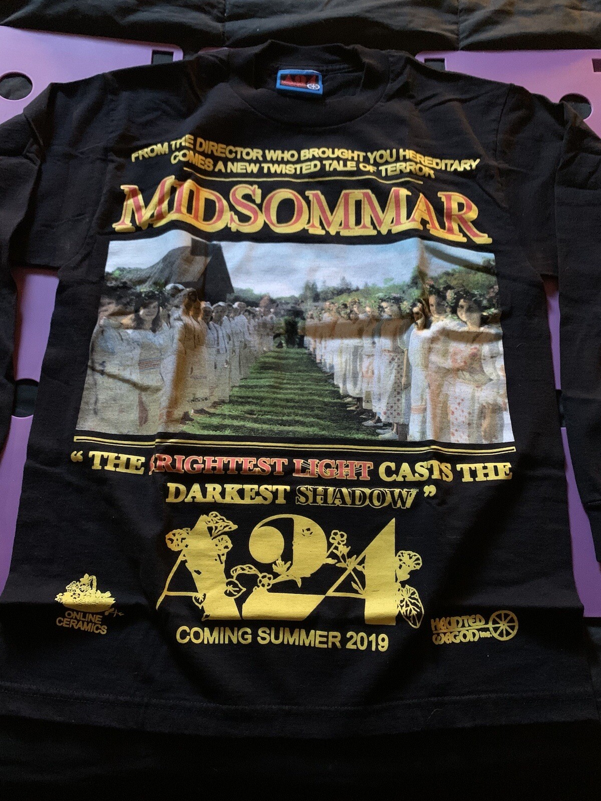 A24 Midsommar Long Sleeve by Online Ceramics Size Medium Ari Aster Design-image