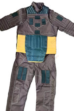 Handmade Mandalorian Soft Part Suit and Vest, Din Djarin Flight suit