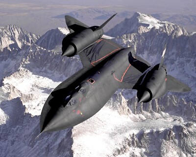 Lockheed SR-71 Blackbird Photograph Print 8''x10''