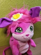 2015 Spin Master Popples, Bubbles 8 " Plush Stuffed Animal Toy Pink Daisy 