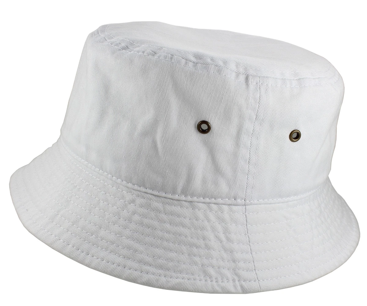 8020 Bermuda Bucket Hat - White/S White, Small Port Authority Outdoor UV Bucket Hat | Product | Port Authority main image 3