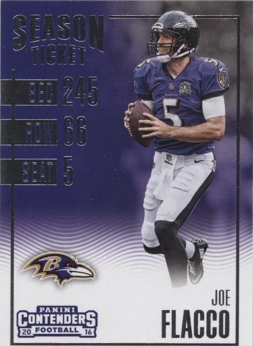 2016 Panini Contenders Joe Flacco #77 - 1 of 2
