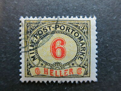A3P23F263 Bosnien und Herzegowina Post fällige Briefmarke 1904 6h gebraucht