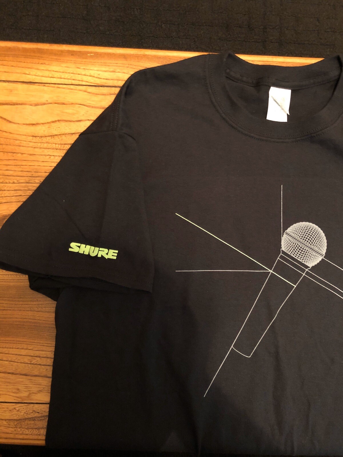 Shure Microphone Sound Extraordinary Logo Black And W… Gem