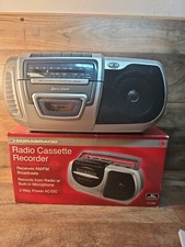 Durabrand Radio Cassette Recorder Received AM/FM Broadcasts CT-995 pre owned.