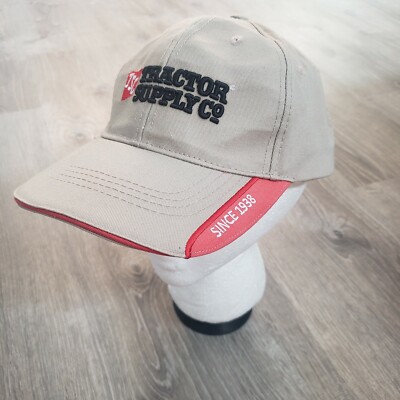 Tractor Supply Co Embroidered Baseball Hat Cap Adjustable Strapback 