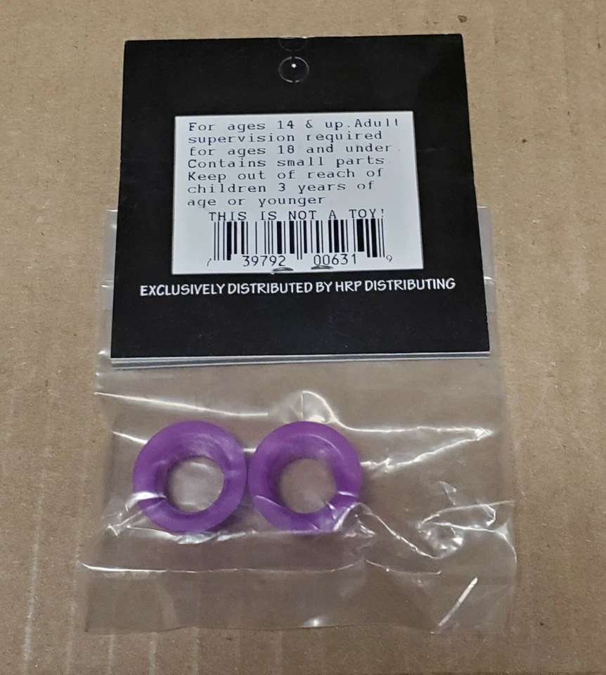 Sello colector púrpura 2 piezas RCE10171P Racers Edge 2,5 cc/,15 Foto 2 de 2