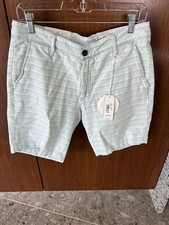 AG Adriano Goldschmied Men's Causal Shorts Blue/White W Front Pockets Sz:30