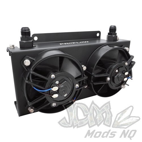 PROFLOW Oil Cooler Kit, Ultra Pro, 19 Row, Dual Fan 625 CFM, PFEOC19-DF - Bild 1 von 3