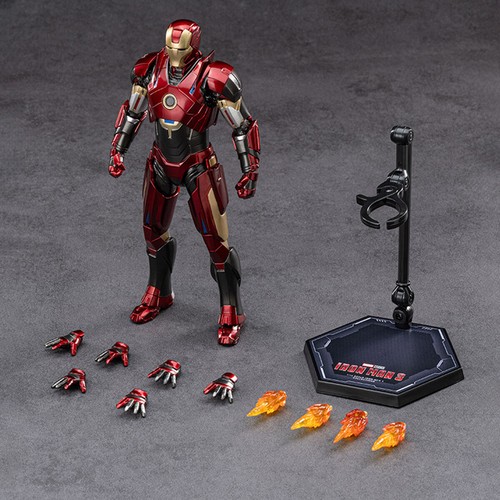Nuevas figuras de acción ZD Toys 1/10 versión no luminosa Iron Men MK16 nuevas en caja - Imagen 7 de 8
