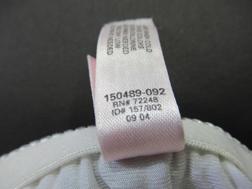 Vintage Y2K Victoria's Secret Second Skin Satin Panties M White High Cut - Picture 6 of 8