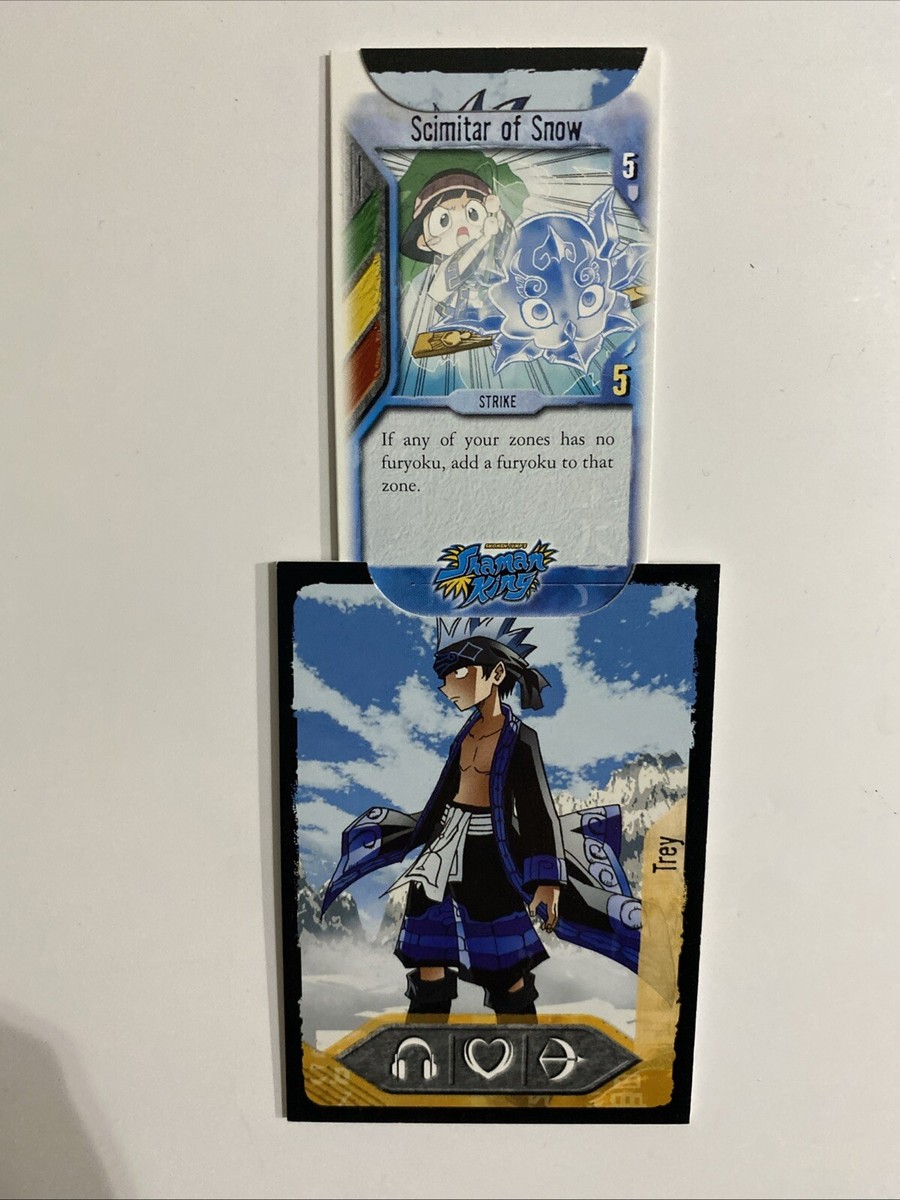 Trey 2004 Shonen Jump's Shaman King TCG Chamber Card CCG Upper