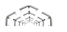 Event Party Tent OD 1-5/8" Metal TubePipe Fittings for 10'x10/20/30/40' HighPeak