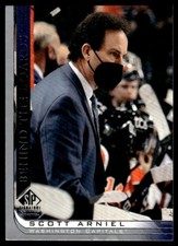 Scott Arniel 2020-21 SP Signature Edition Legends Behind the Boards #BB-4 Hockey