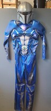 Power Rangers Costume  Mask Halloween Or Dress Up 48" Padded Blue
