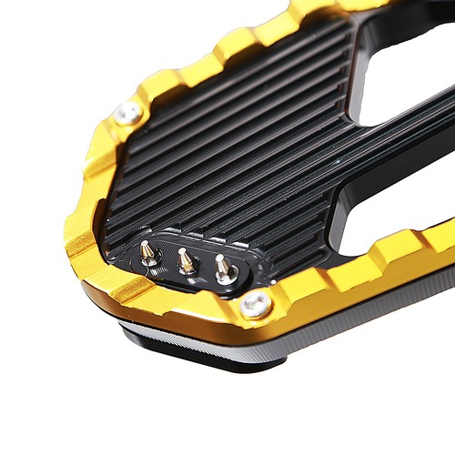 Black Gold Driver Footboards Floorboard For Harley Touring Street Glide 96-23 - Picture 8 of 10