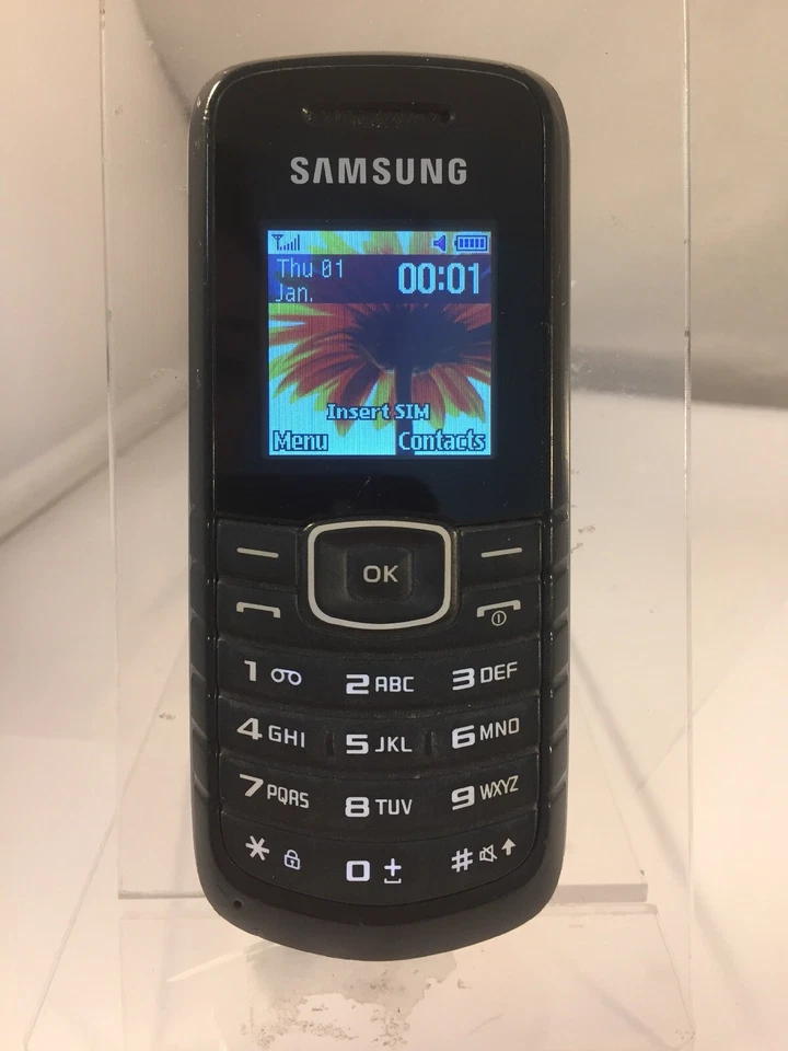 Samsung GT-E1080I Black Tesco Network 1.4" 800mAh Mobile Button Phone, photo 1 of 5