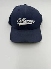 Callaway Snapback Hat Blue One Size Embroidered Stoneybrook Golf Course