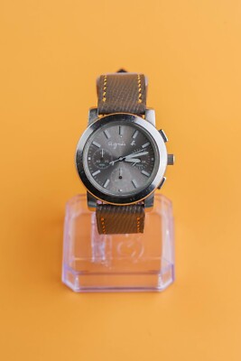 ペカ Seiko X Agnes B Collaboration V654-0A10 Chronograph ~38mm Mens