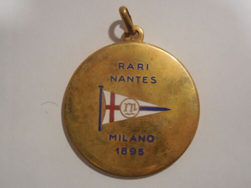 medaglia canottaggio rari nantes Milano 1895 - Foto 1 di 1
