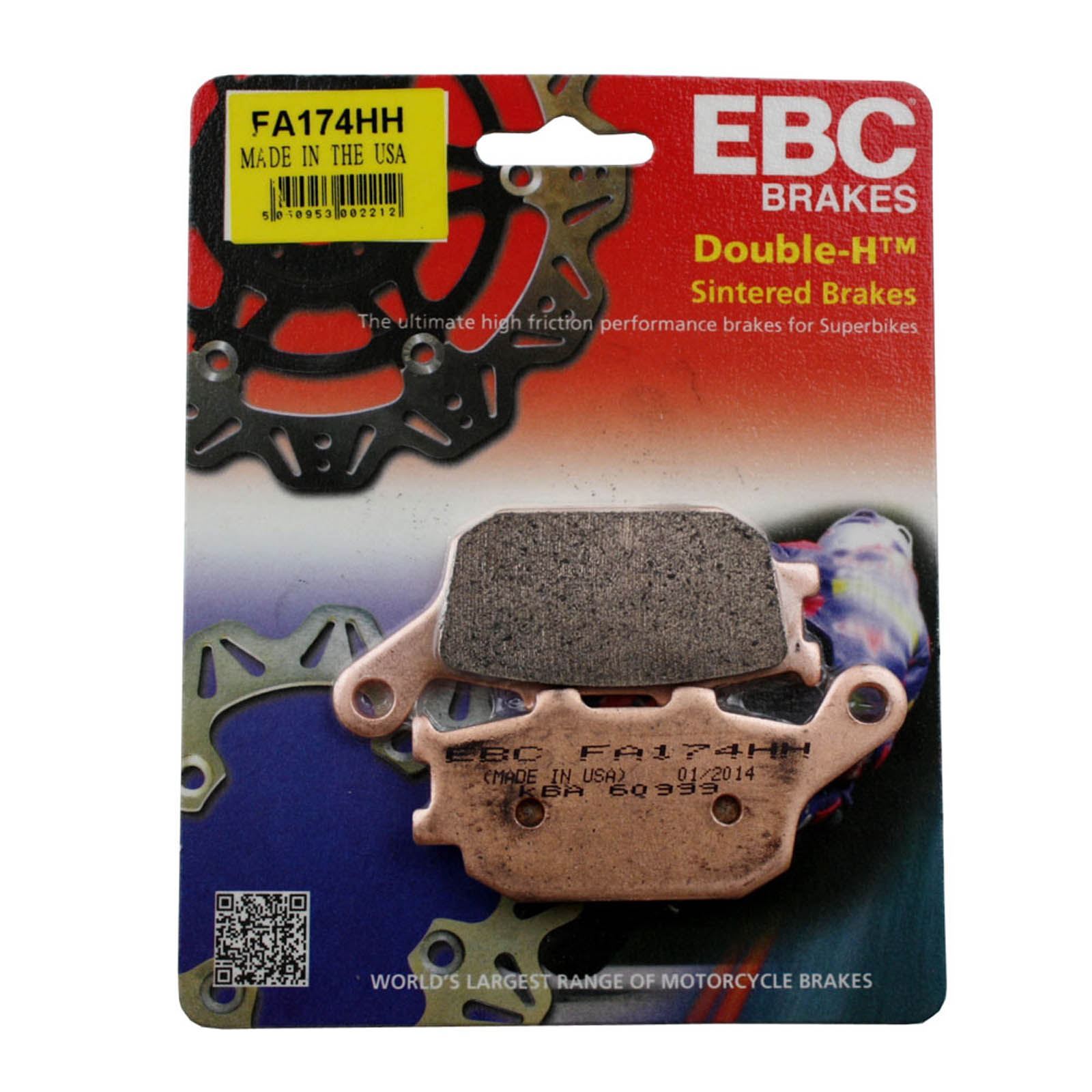 EBC FA174HH Sintered Brake Pads for Yamaha MT-09 21-