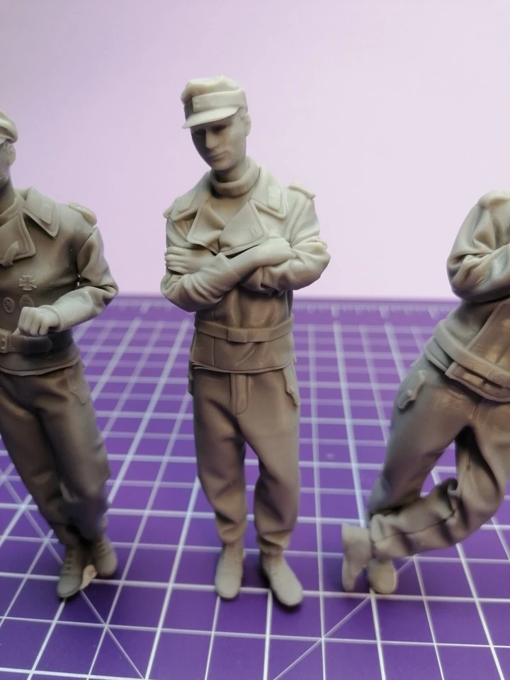 Junge Deutsche Panzer Besatzung WW2 Late War 3er-Set Scale 1:16 - Bild 4 von 4