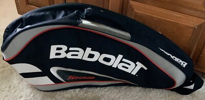 Babolat Team Multi Tennis Racquet Bag Padded Strap Black Red White