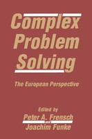 Peter A. Frensch (U. A.) | Complex Problem Solving | Taschenbuch | Englisch