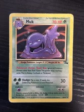 Pokémon Muk TCG 28/62 Fossil Regular Non-Holo Card