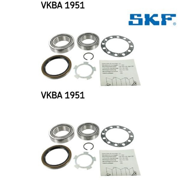 2X Radlagersatz SKF VKBA1951 2 Radlager Satz Links Rechts Vorderachse-image
