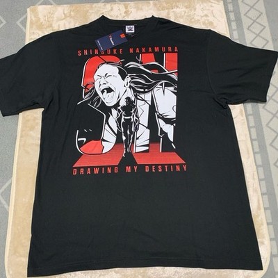 WWE Japan tour Shinsuke Nakamura T shirt XXL size wrestling WWF | eBay