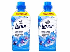 Image of 2 X LENOR LIQUID FABRIC CONDITIONER 43 WASHES SPRING AWAKENING 1.419L