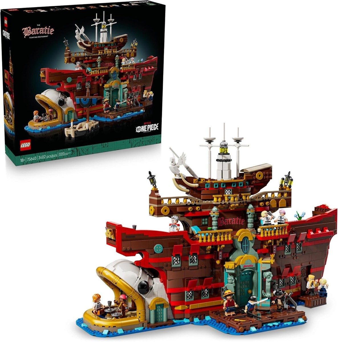 ピオフィ　ランチョン　アンリセット LEGO® ONE Piece: The Baratie Floating Restaurant (75640
