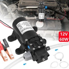 60W Electric Fuel Transfer Pump 12 Volt Oil Extractor Kerosene Car Tractor Truck