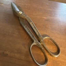 Wiss A-9 Tin Snips 12 Vintage Drop Forged Made In USA