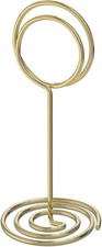 10 Pack Gold Table Number Photo Card Holders