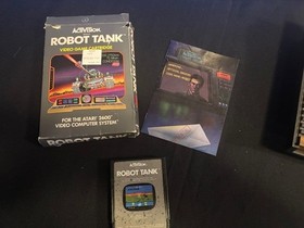 Atari 2600 Woodgrain Promo Console 10 Games Star Raiders Robot Tank