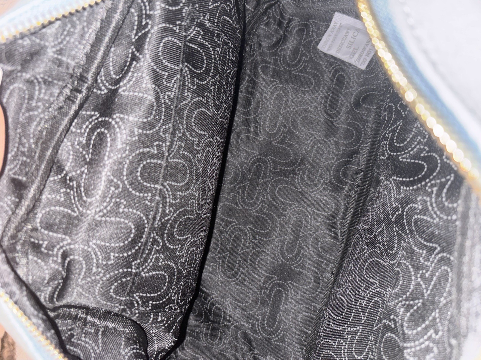 True Religion Light Blue Denim Logo Patch Women's Satchel/Top Handle Bag thumbnail 4