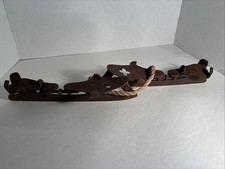 Antique Clip On Ice Skates Iron Rustic Primitive Decor