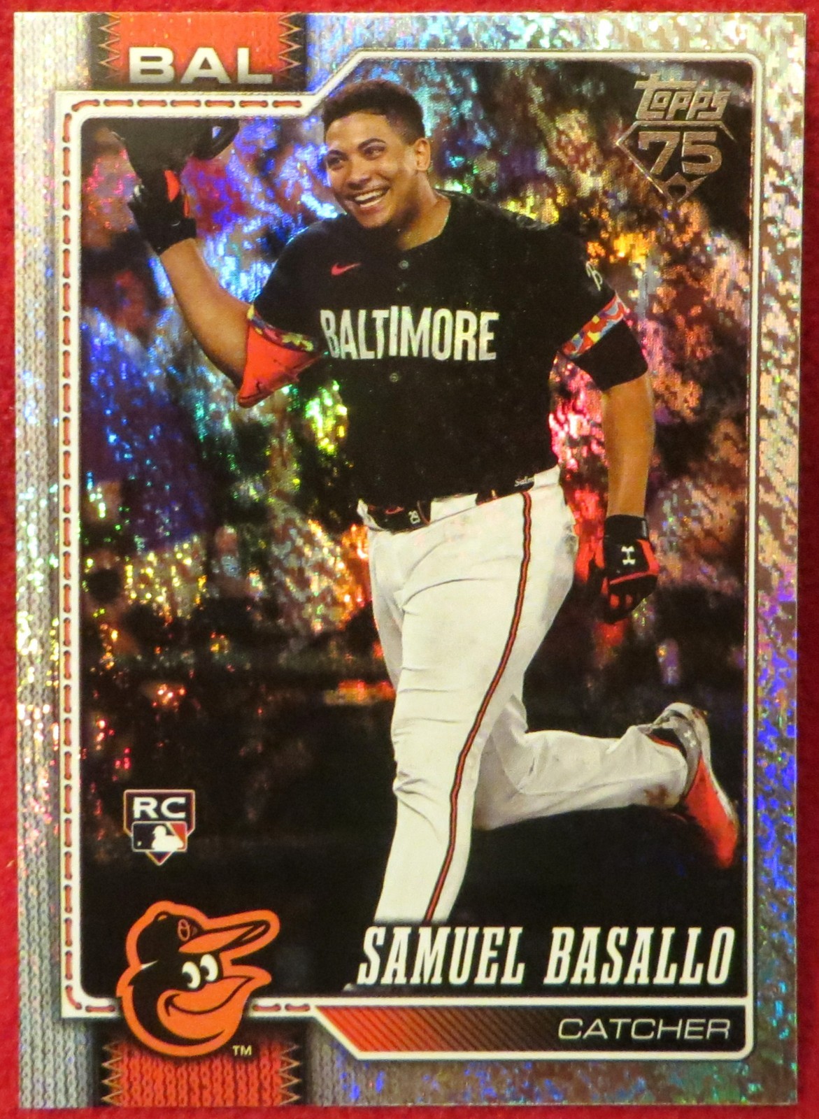 Samuel Basallo 2026 Topps #104 Holofoil Holo Foil