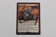 Force of Rage - MTG Magic The Gathering - Blank Signed ARTIST PROOF - MH1