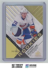 2016-17 SP Game Used Authentic Rookies Gold Patch Anthony Beauvillier /49 #119
