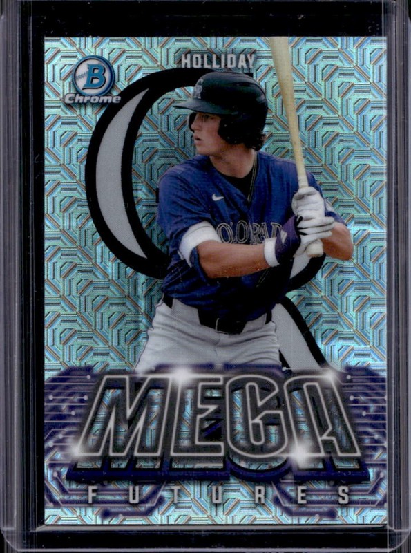 2026 Bowman Mega Box Ethan Holliday Futures Chrome Mojo Refractor SSP #MF-17