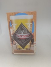 Cruzcampo Sevilla Cana Bierglas Nucleated Neu in OVP (S9)