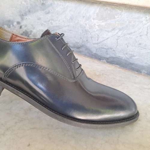 SCARPE UOMO CLASSICHE ELEGANTI DERBY cuoio 41 A 44 LISTINO 90 EURO VV - Foto 4 di 18