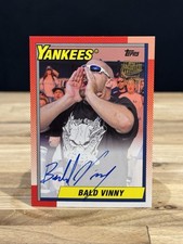2017 Topps Archives - Fan Favorite Autographs 1990 Bald Vinny Red /150 #FFA-BV