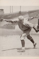 Dazzy Vance Brooklyn Dodgers Pitching Ebbets Field 1920s - 1978 Photo Postcard