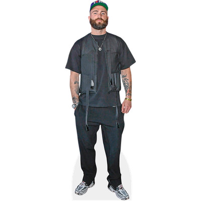 Caleb Plant (Black Outfit) Life Size Cutout
