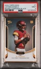 2024 Topps Now Rookie Jayden Daniels Washington Black Foil 6 /10 #7 PSA 9